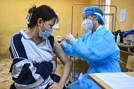 Gần 93% học sinh THPT TP Hải Dương được tiêm vaccine phòng Covid-19